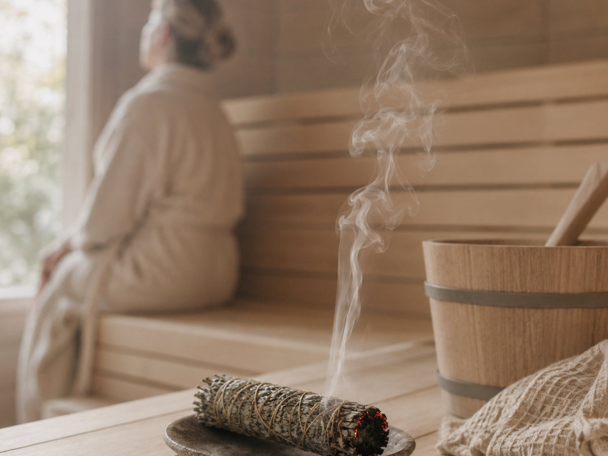 Räuchern in der Sauna: Das Ritual vor dem Aufguss