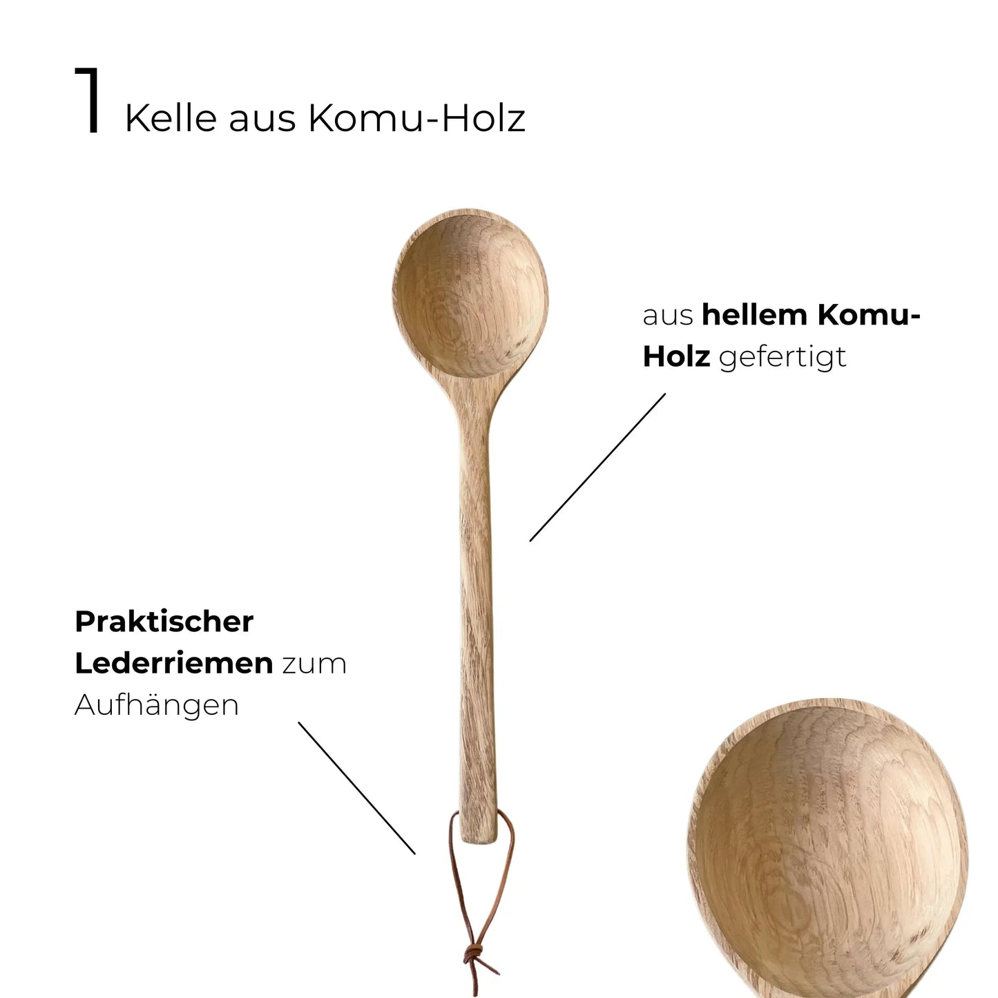 Saunaeimer/Saunakübel Set aus Nadelholz mit Aufgusskelle - Wellow Sauna