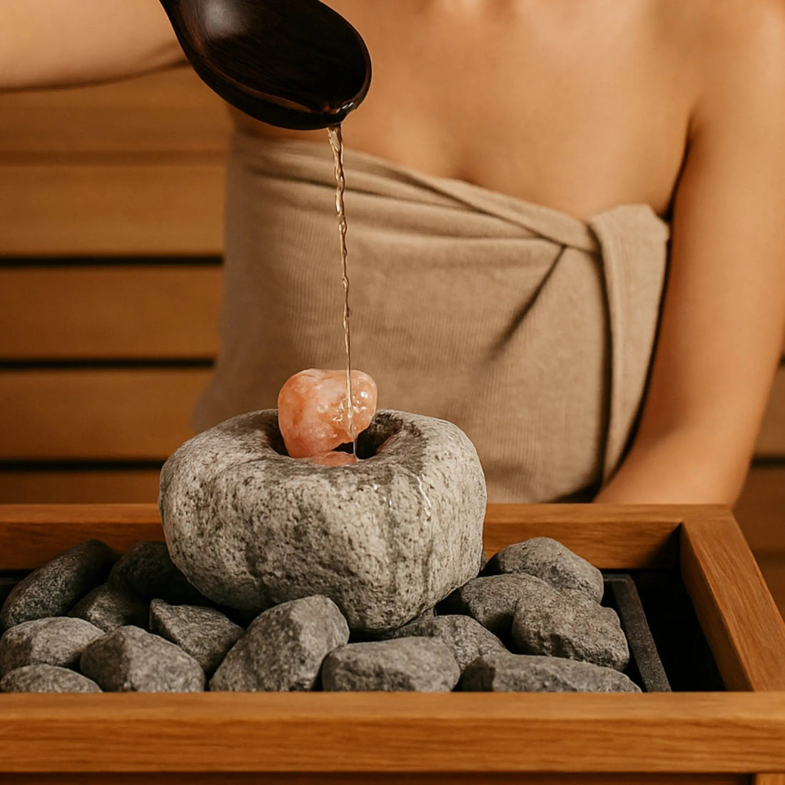 Salzkristalle in der Sauna – Natürliches Sole-Erlebnis für Zuhause mit Himalaya- & Halitsalz