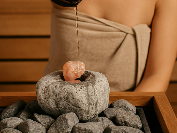 Salzkristalle in der Sauna – Natürliches Sole-Erlebnis für Zuhause mit Himalaya- & Halitsalz