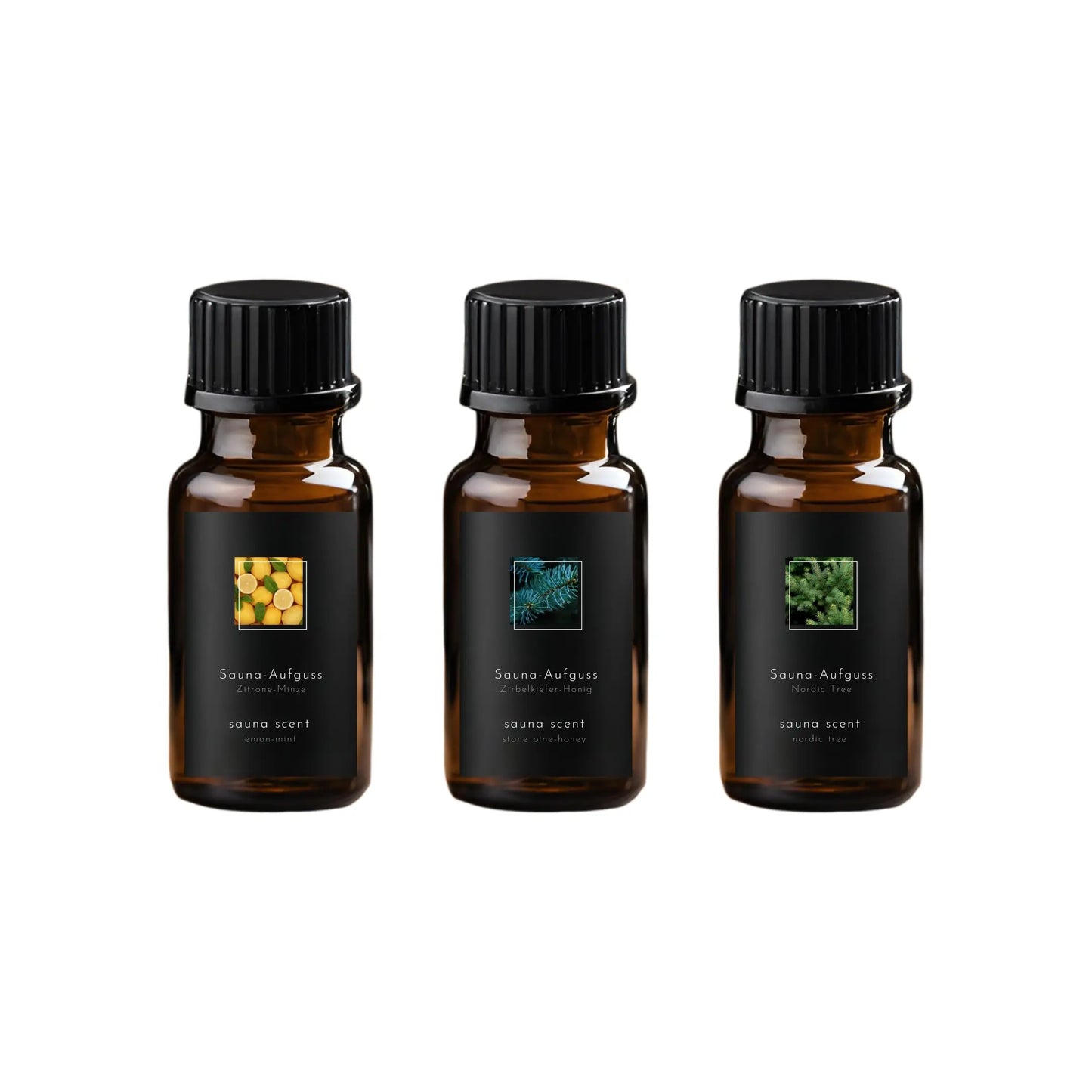 3x 20ml Sauna-Aufgussproben - Wellow Sauna