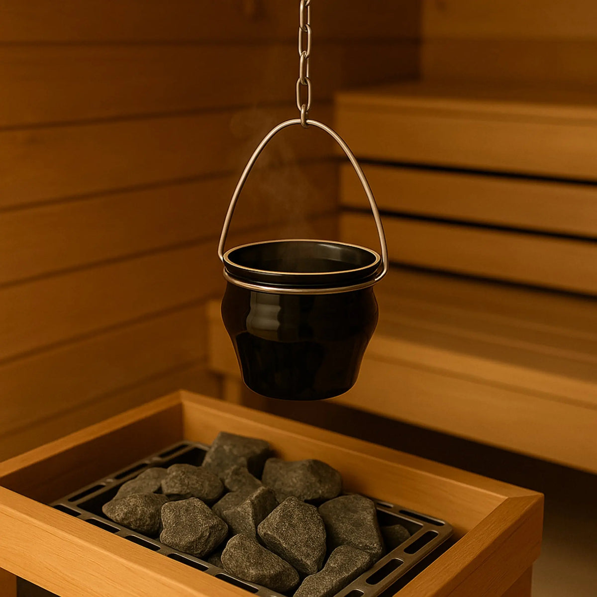 Aromaschale Aromatopf - Infrarotkabine - Wellow Sauna