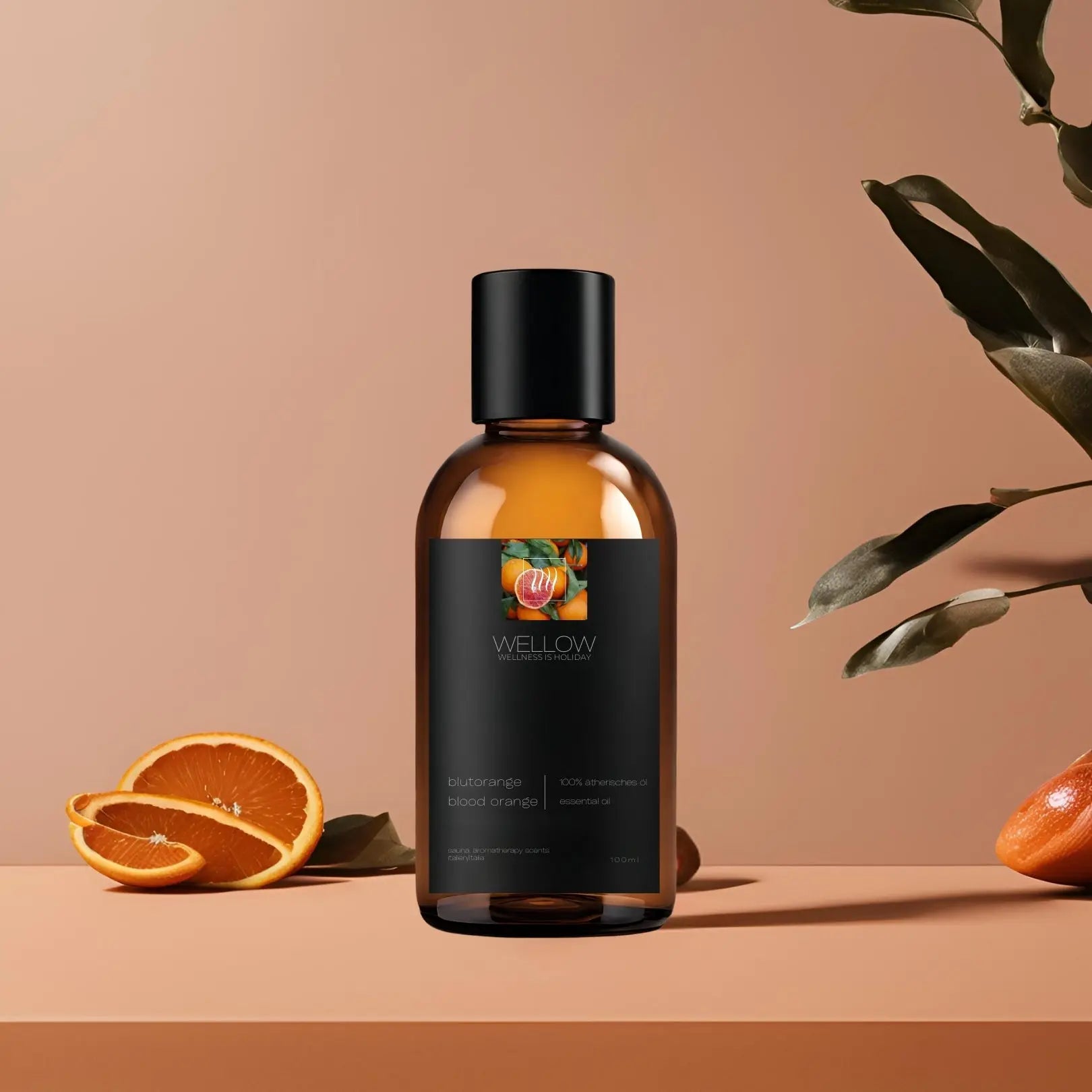 Ätherisches Öl Blutorange - 100ml - Wellow Sauna