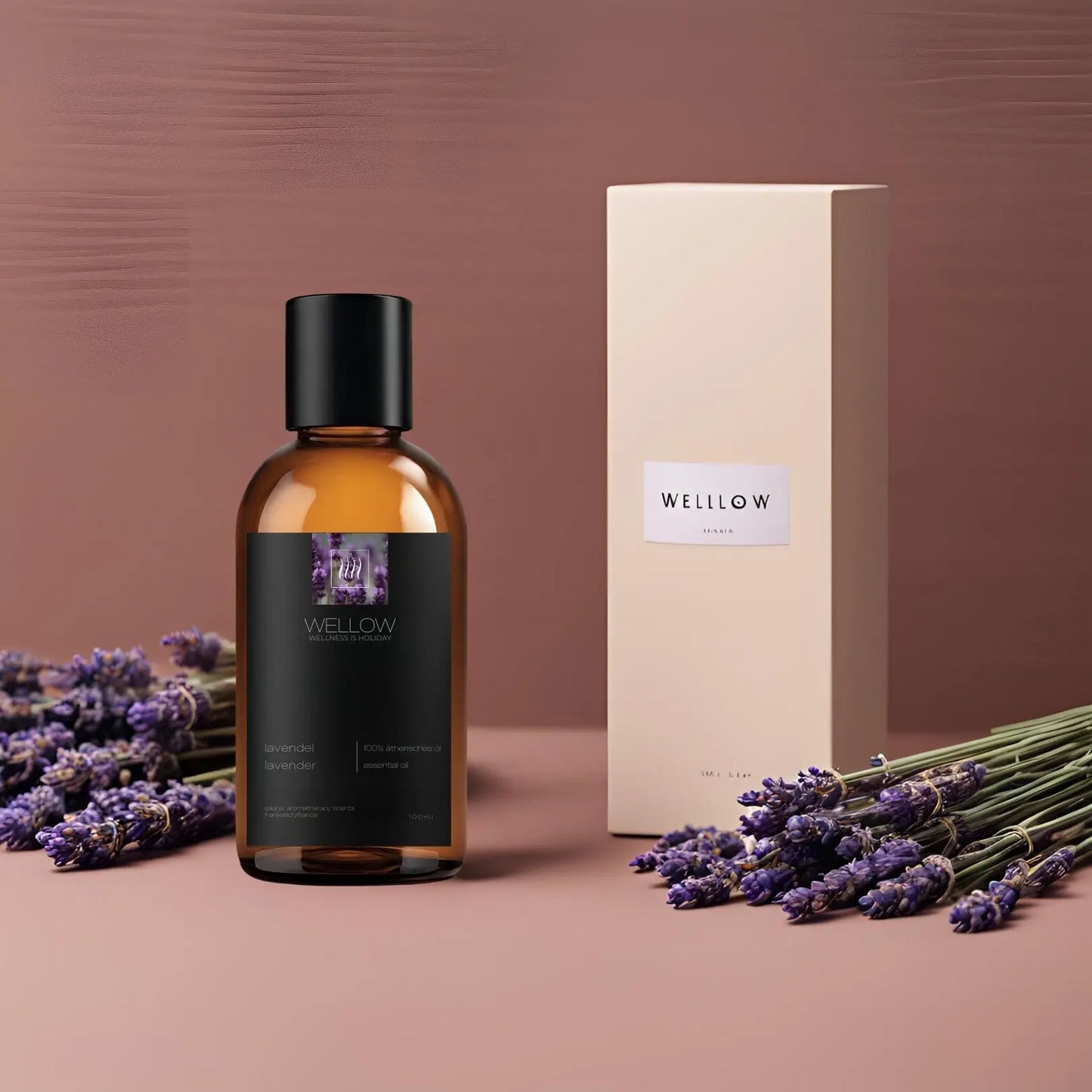 Ätherisches Öl Lavendel - 100ml - Wellow Sauna