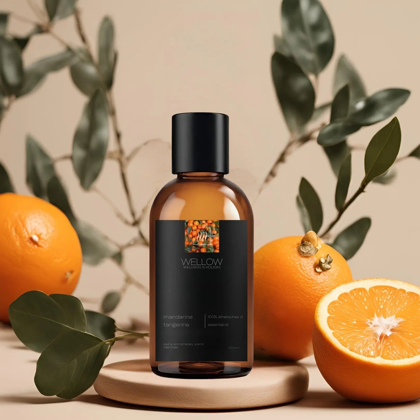 Ätherisches Öl Mandarine - 100ml - Wellow Sauna