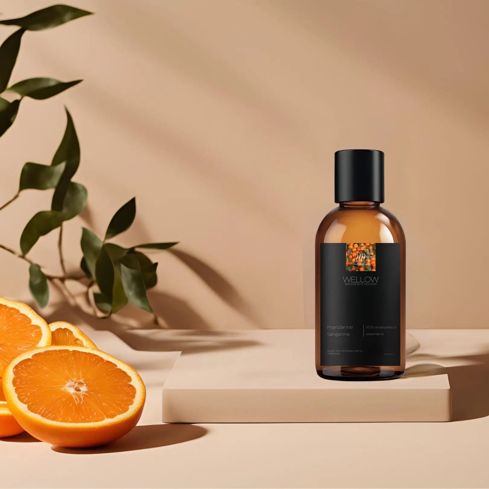 Ätherisches Öl Mandarine - 100ml - Wellow Sauna