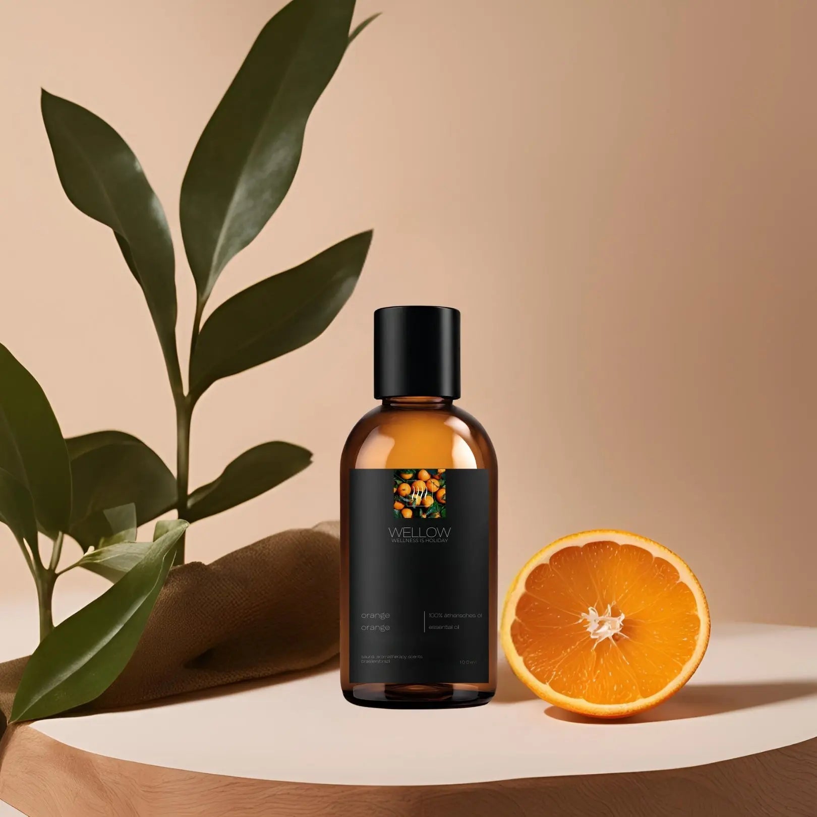 Ätherisches Öl Orange - 100ml - Wellow Sauna