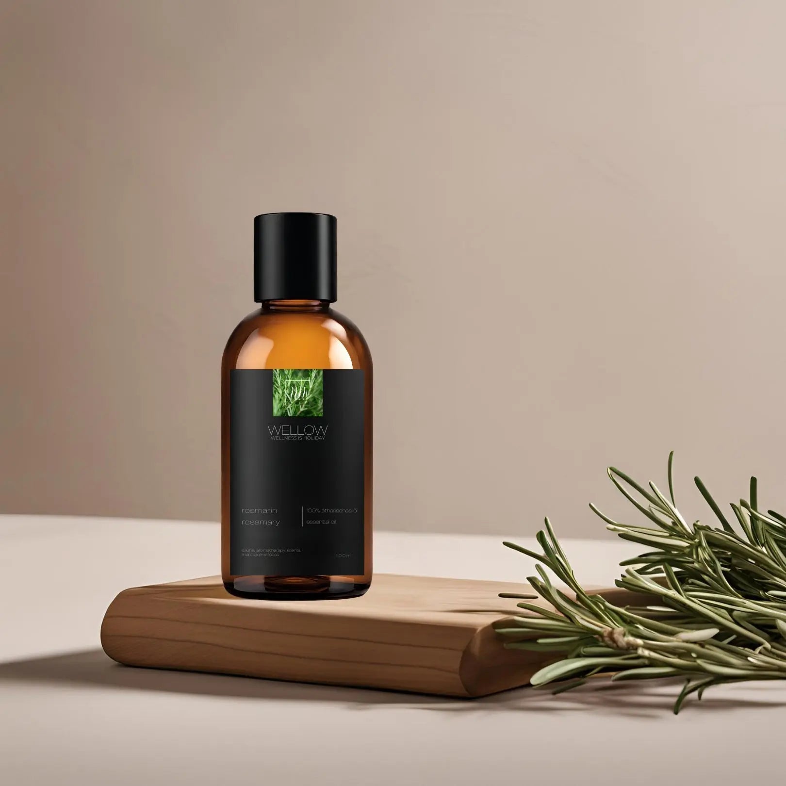 Ätherisches Öl Rosmarin - 100ml - Wellow Sauna