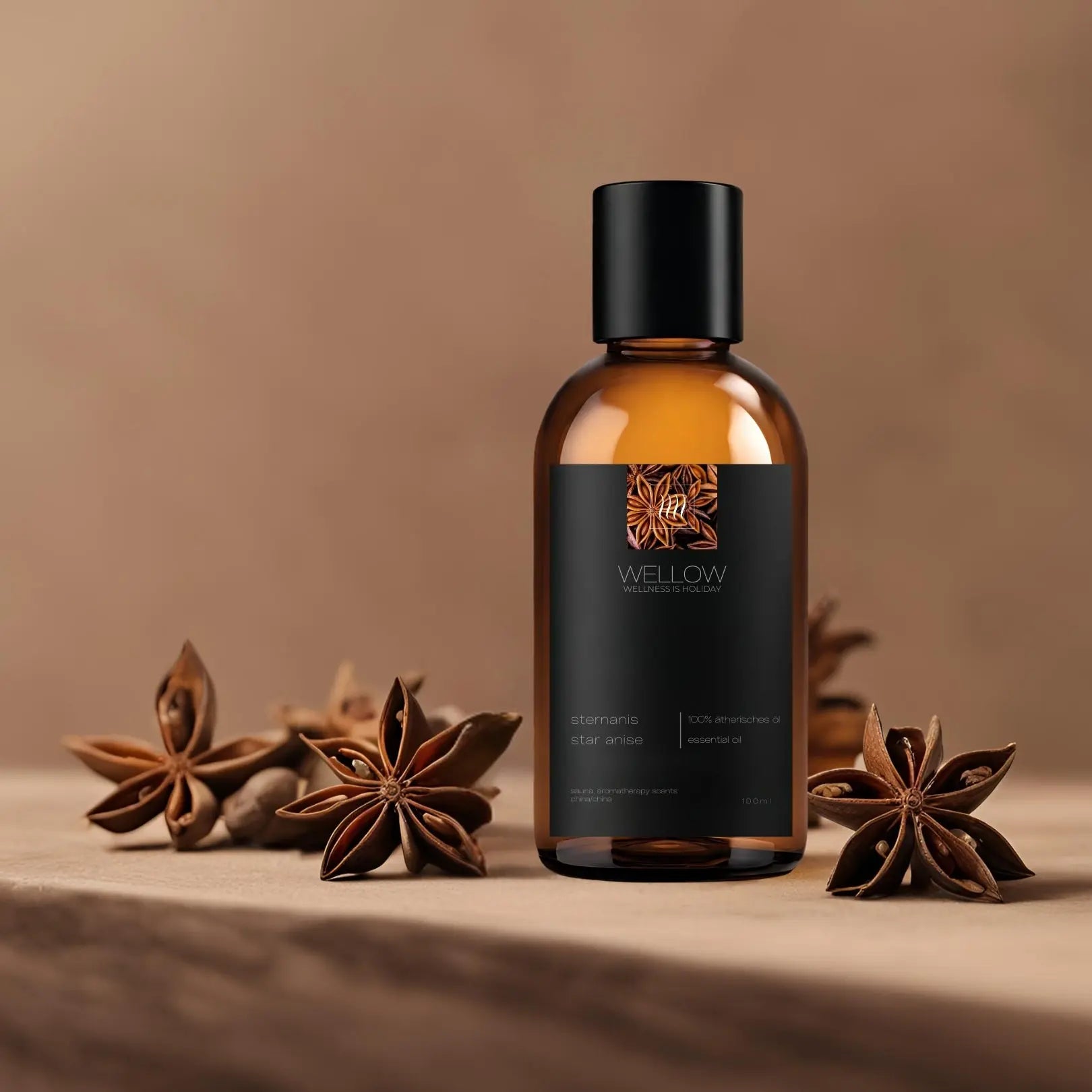 Ätherisches Öl Sternanis - 100ml - Wellow Sauna
