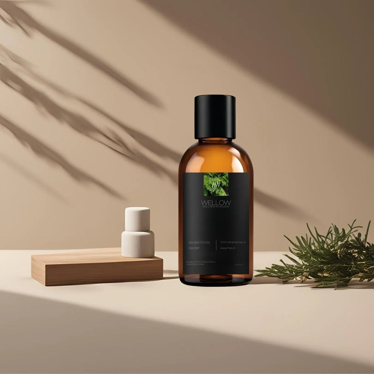 Ätherisches Öl Zedernholz - 100ml - Wellow Sauna