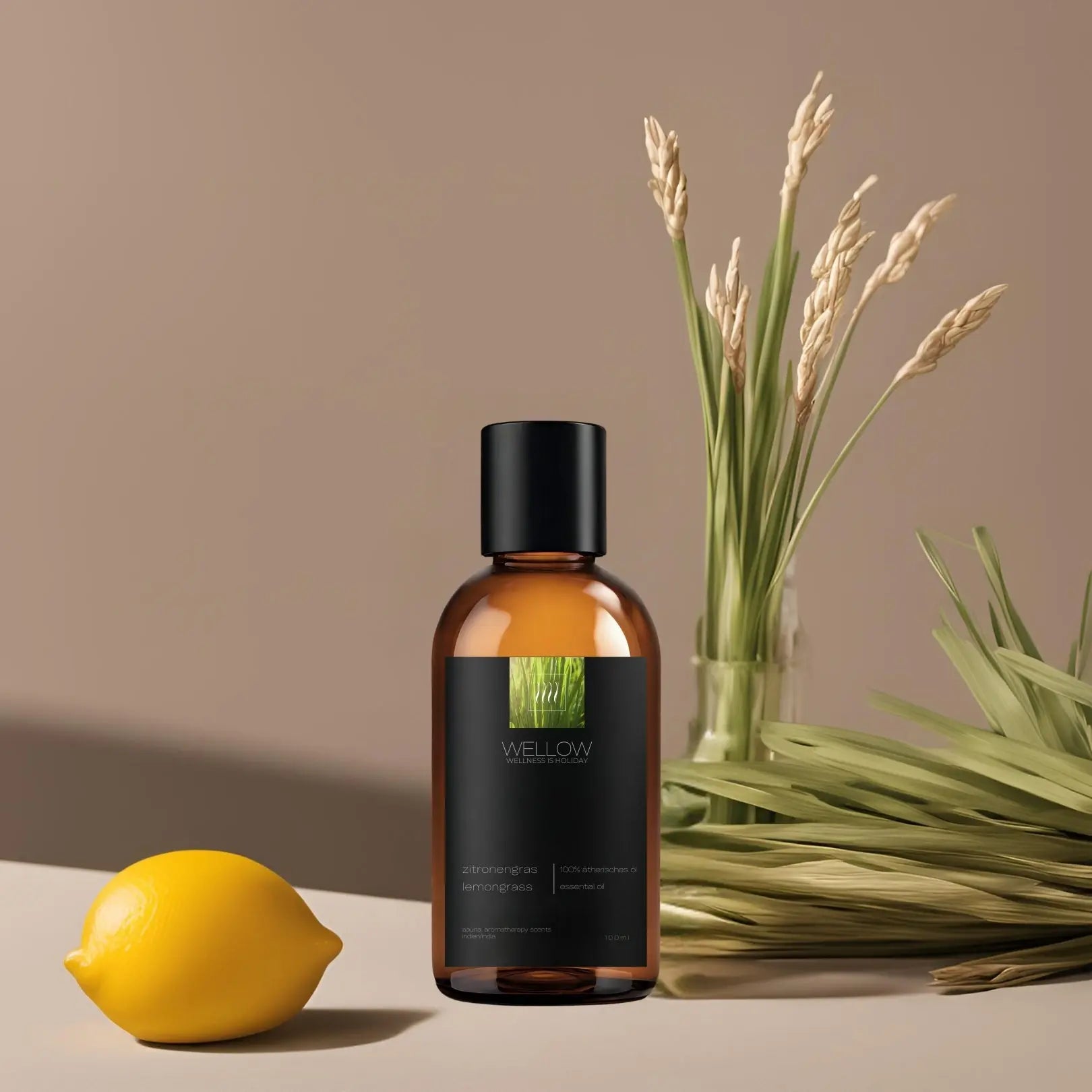 Ätherisches Öl Zitronengras - 100ml - Wellow Sauna