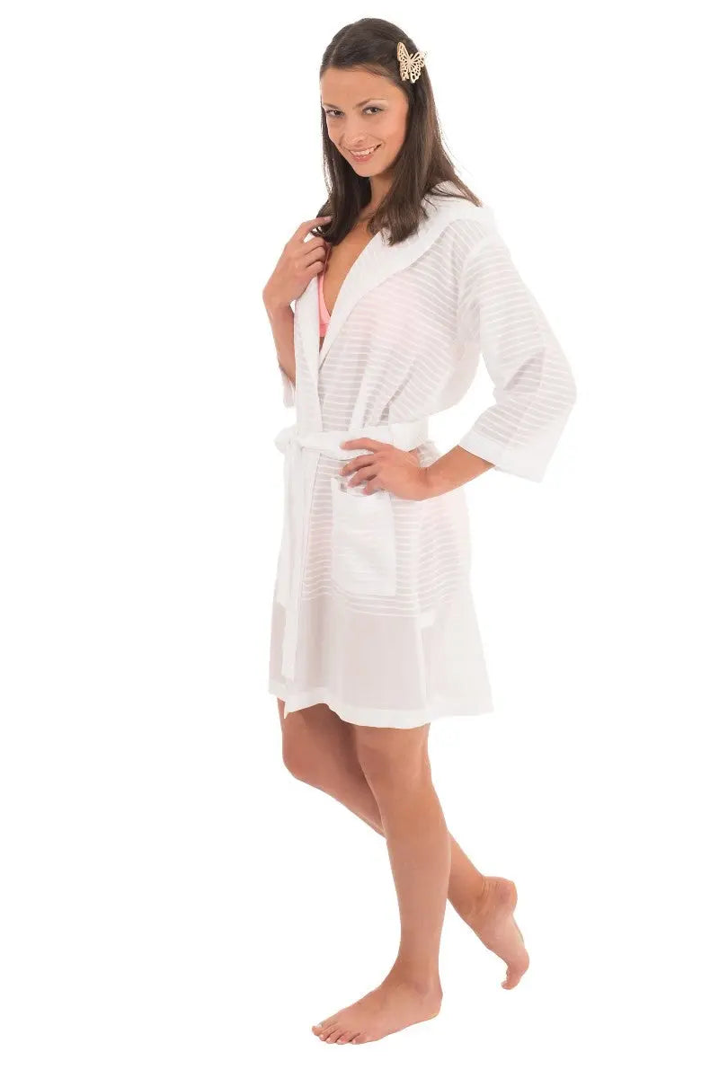 Leichter Bademantel/Strandkleid/Badekleid - Wellow Sauna