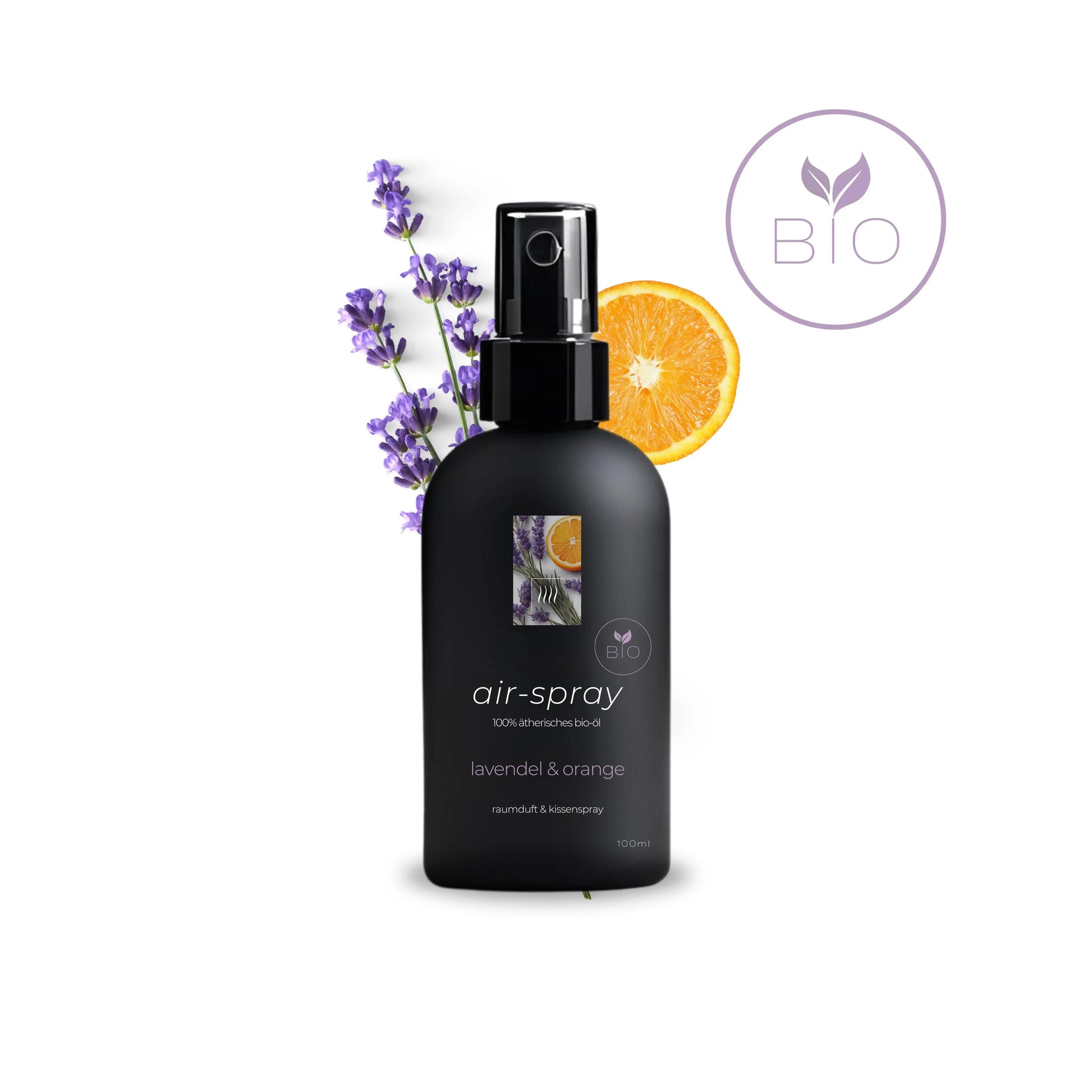 Bio-Aromaspray für Raum & Kissen - Lavendel-Orange - Wellow Sauna