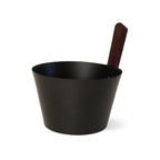 Design-Saunaeimer/Saunakübel Aluminum schwarz - Wellow Sauna