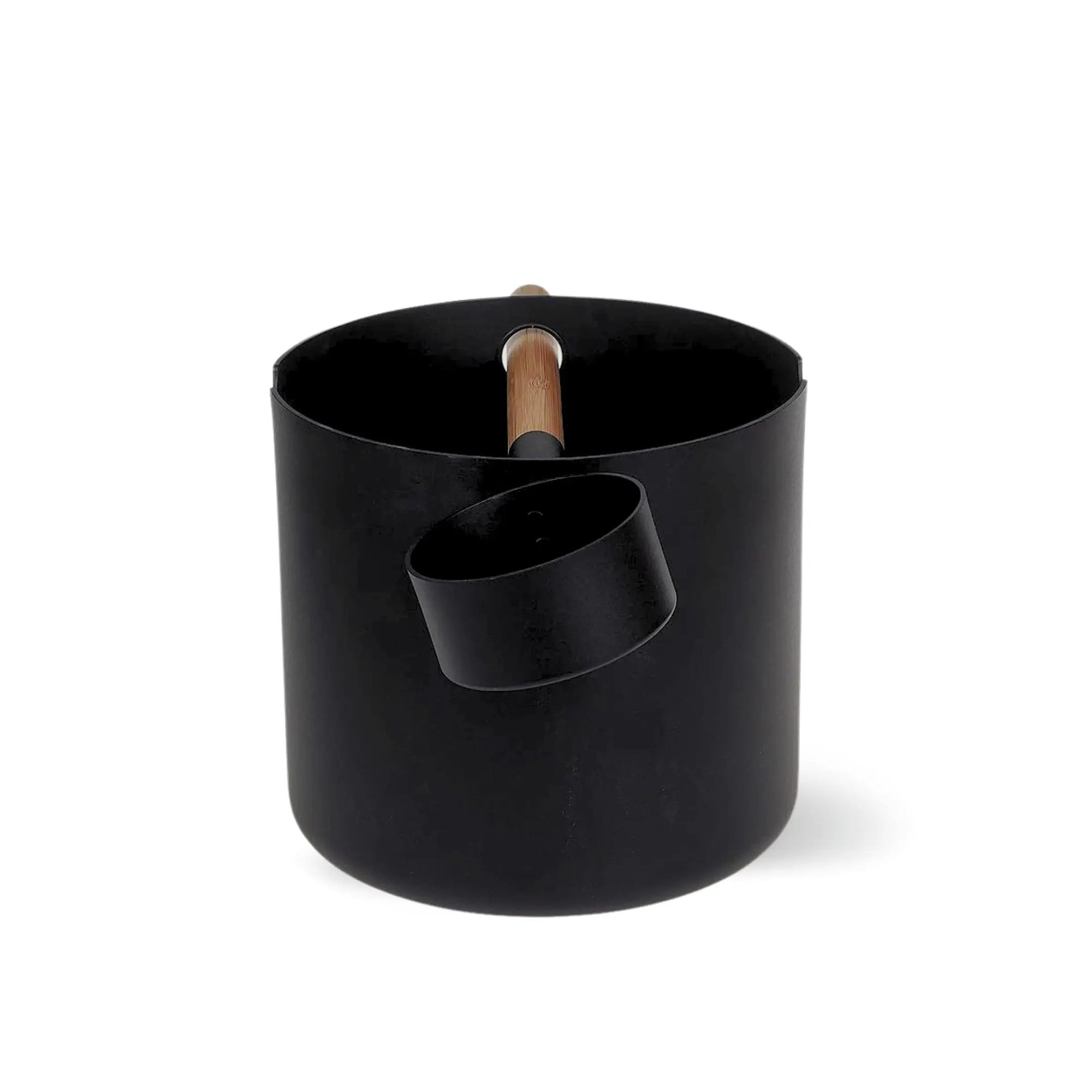 Design-Saunaeimer Set Aluminium schwarz mit Saunakelle - Wellow Sauna