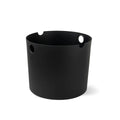 Design-Saunaeimer Set Aluminium schwarz mit Saunakelle - Wellow Sauna