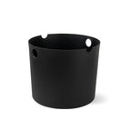 Design-Saunaeimer Set Aluminium schwarz mit Saunakelle - Wellow Sauna