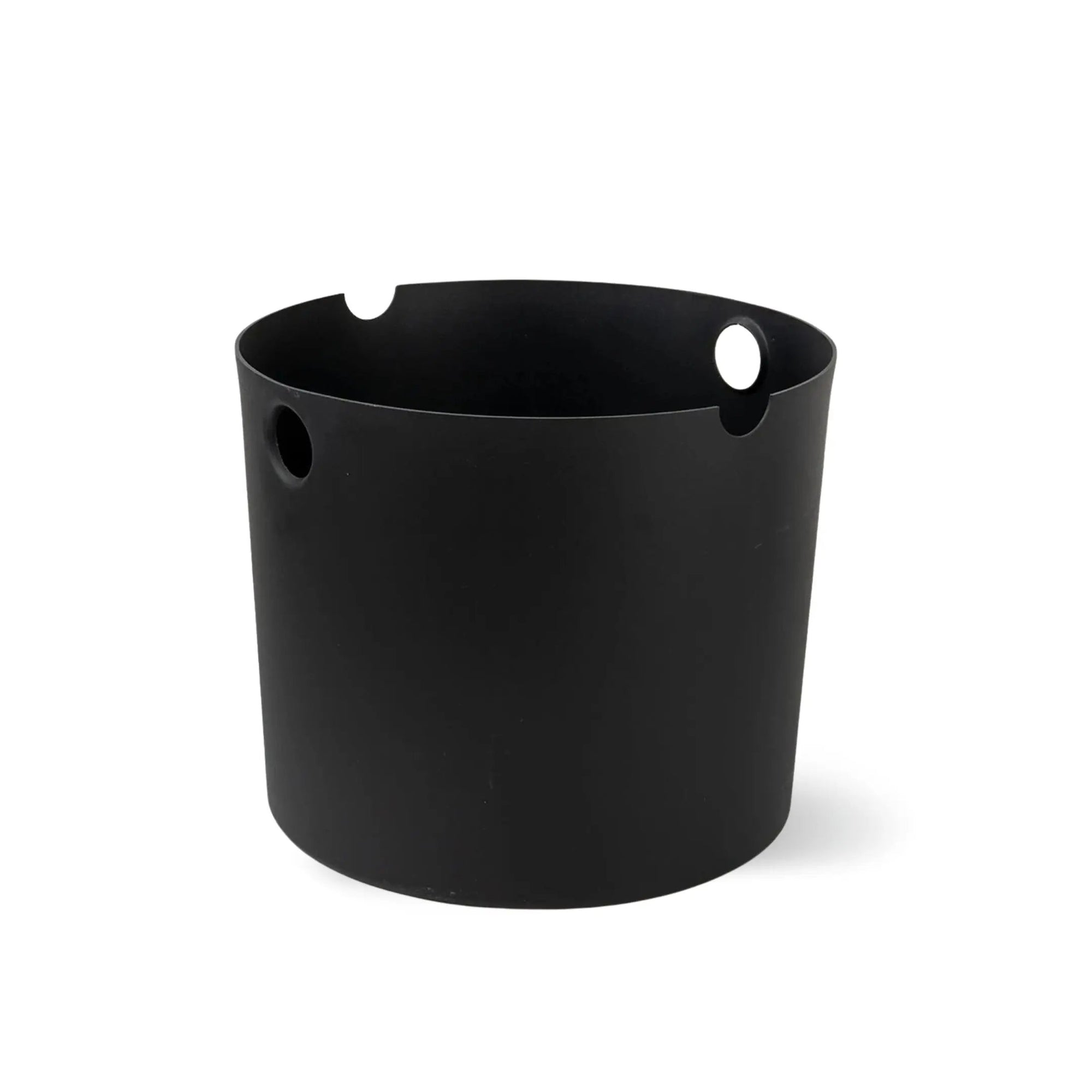 Design-Saunaeimer Set Aluminium schwarz mit Saunakelle - Wellow Sauna