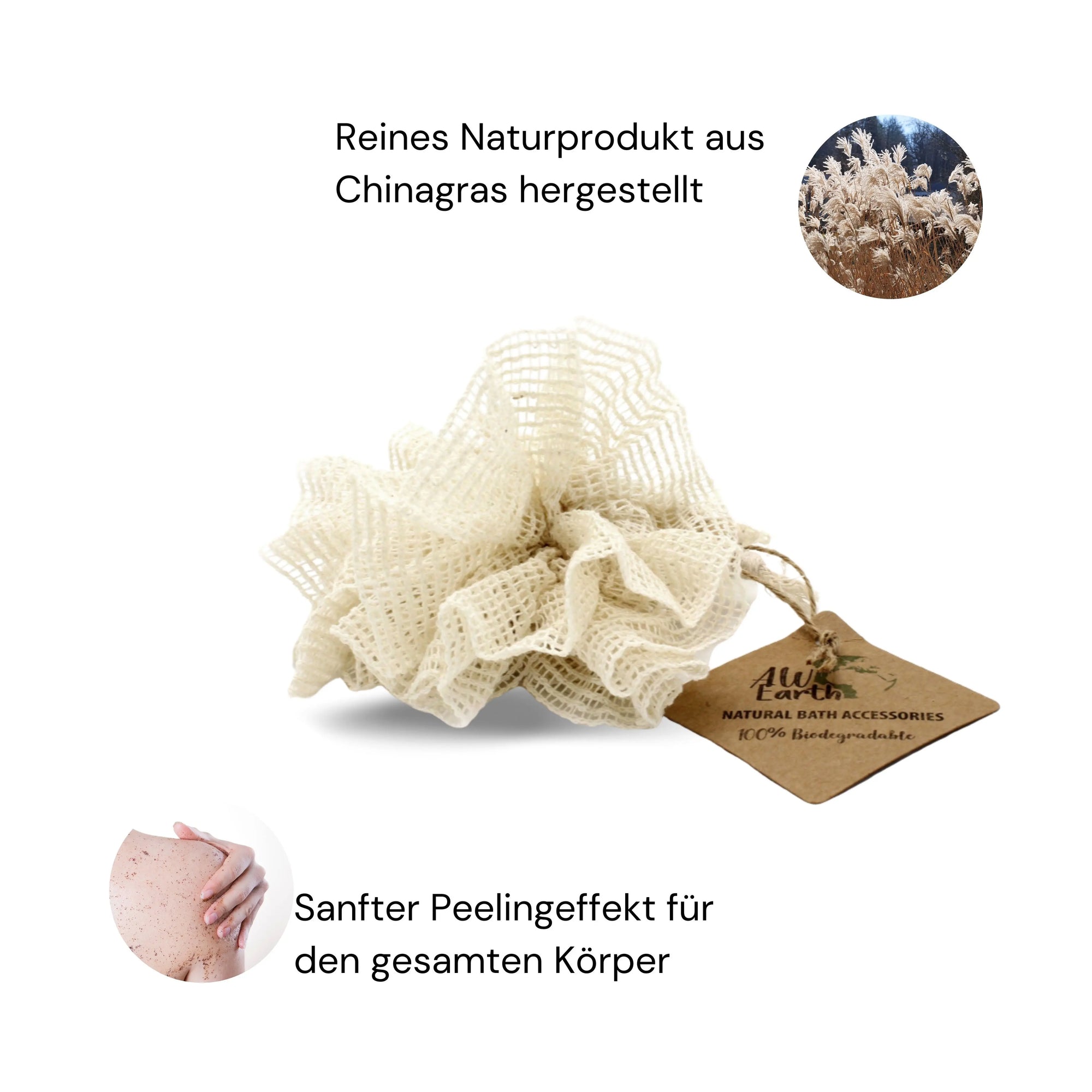Dusch- und Peelingschwamm - Wellow Sauna