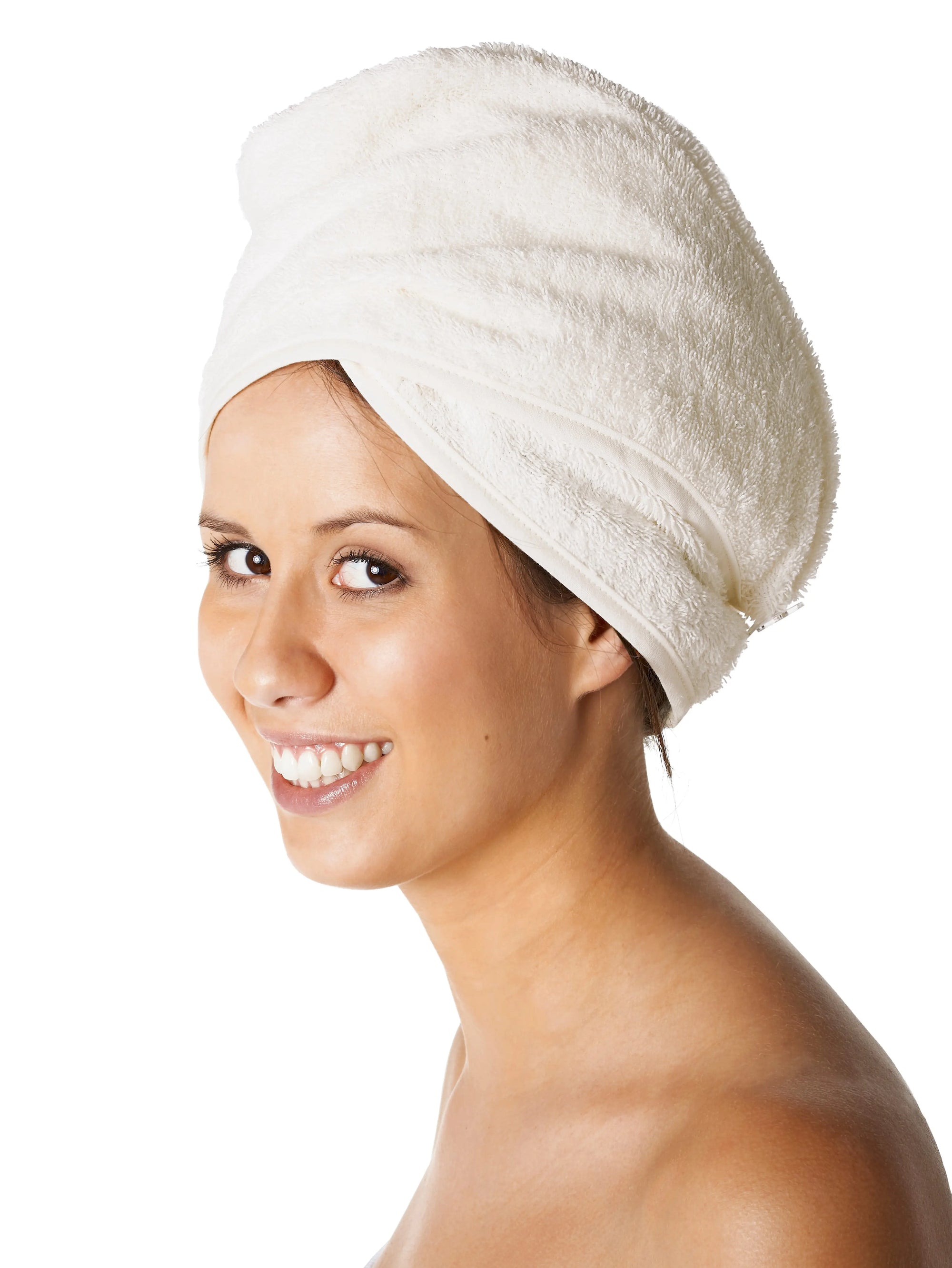 Haarturban aus Frottier - Wellow Sauna