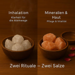 Kubische Halit-Salzkristalle Brocken 2-5cm - 1 kg - Wellow Sauna