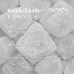 Kubische Halit-Salzkristalle Brocken 2-5cm - 1 kg - Wellow Sauna