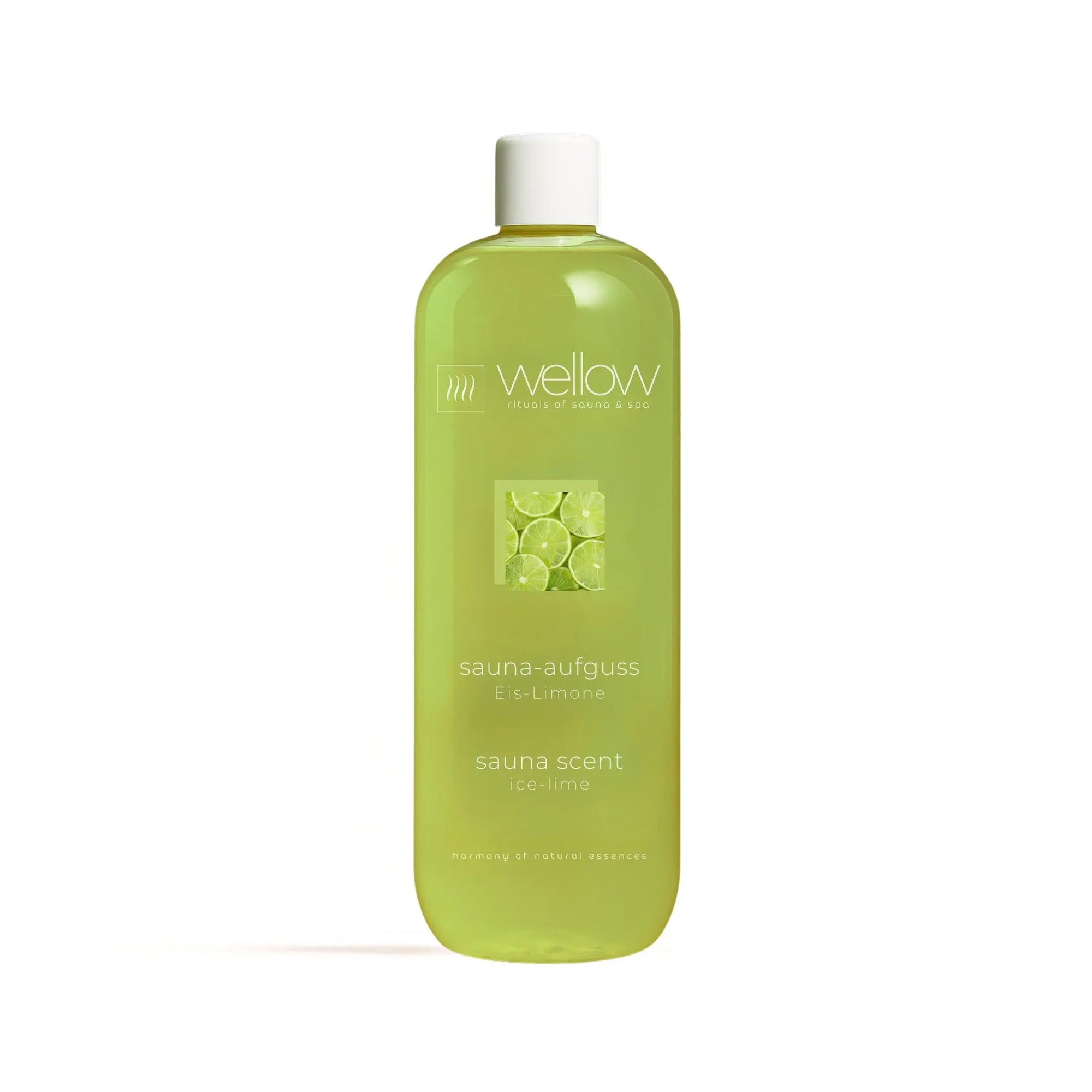 Sauna-Aufguss Eis-Limone 1000ml - Wellow Sauna