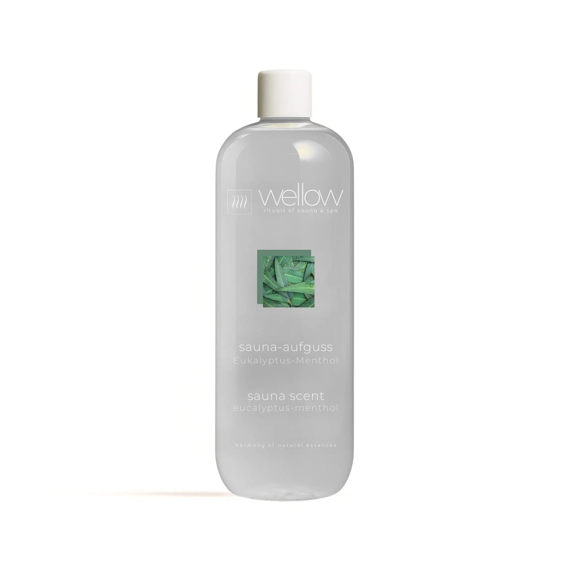 Sauna-Aufguss Eukalyptus-Menthol 1000ml - Wellow Sauna