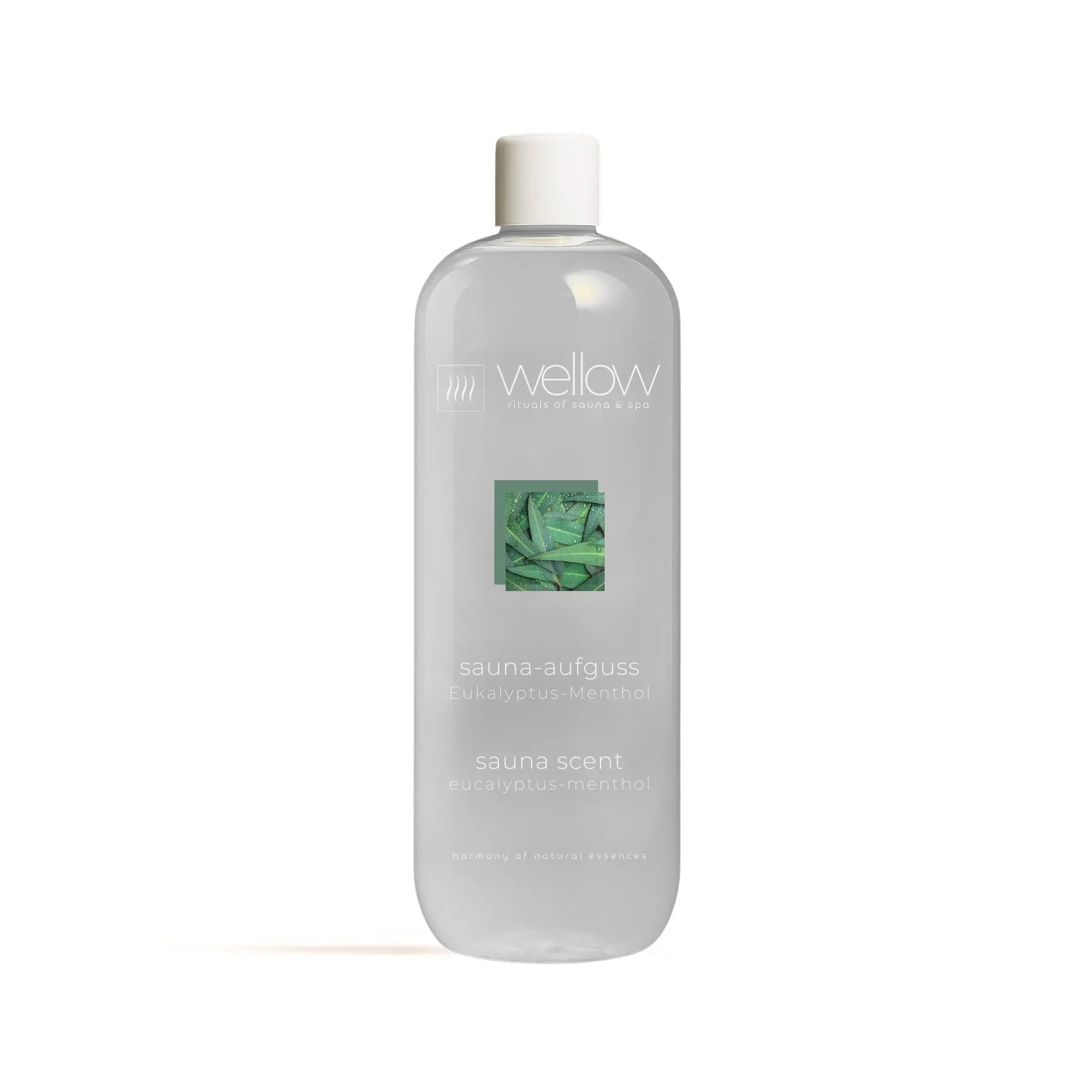Sauna-Aufguss Eukalyptus-Menthol 1000ml - Wellow Sauna