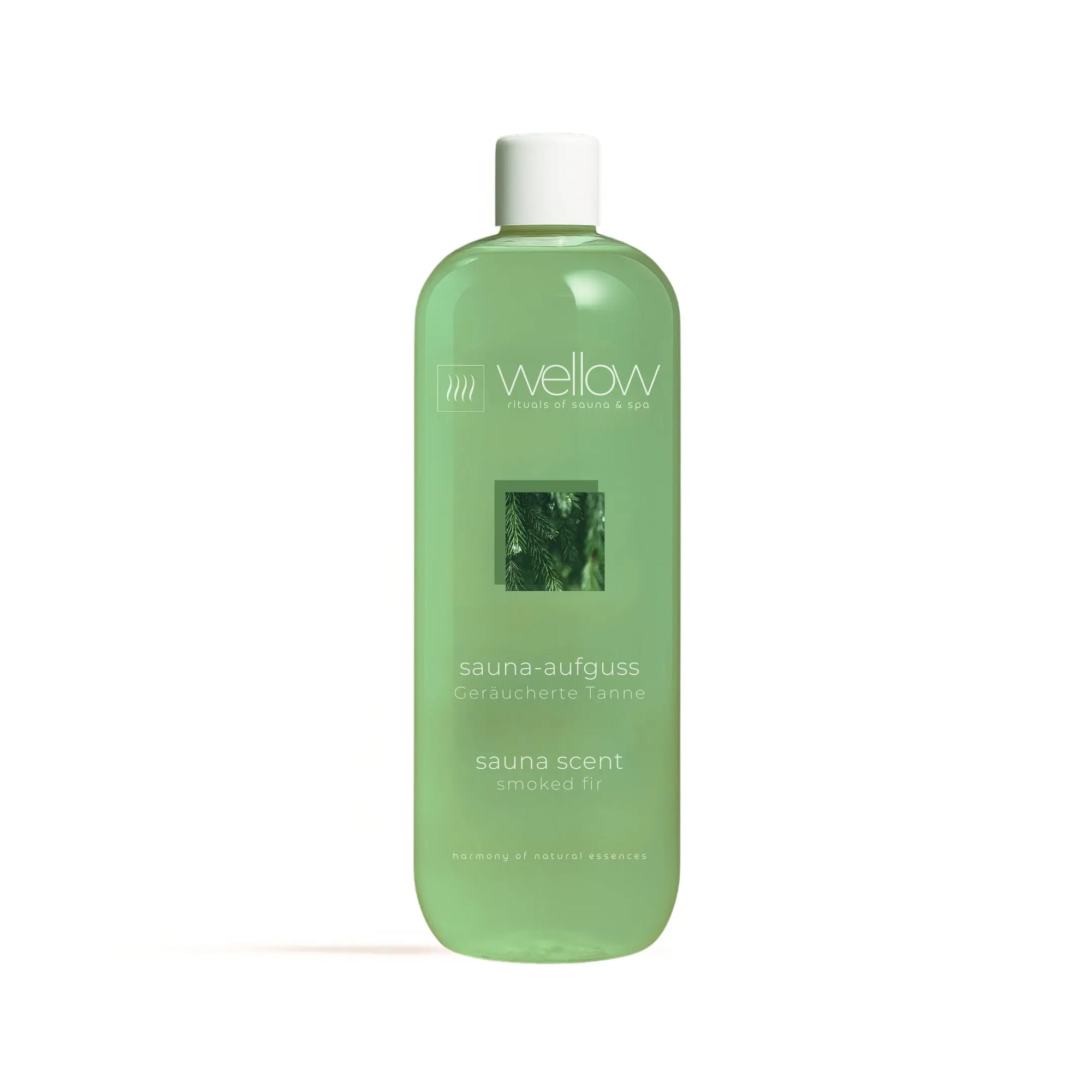 Sauna-Aufguss Geräucherte Tanne 1000ml - Wellow Sauna