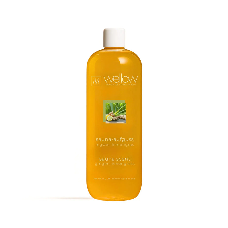 Sauna-Aufguss Ingwer-Lemongras 1000ml - Wellow Sauna
