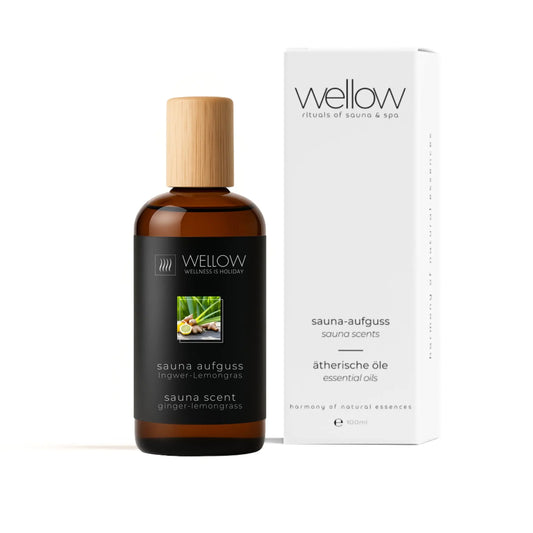 Sauna-Aufguss Ingwer-Lemongras 100ml - Wellow Sauna