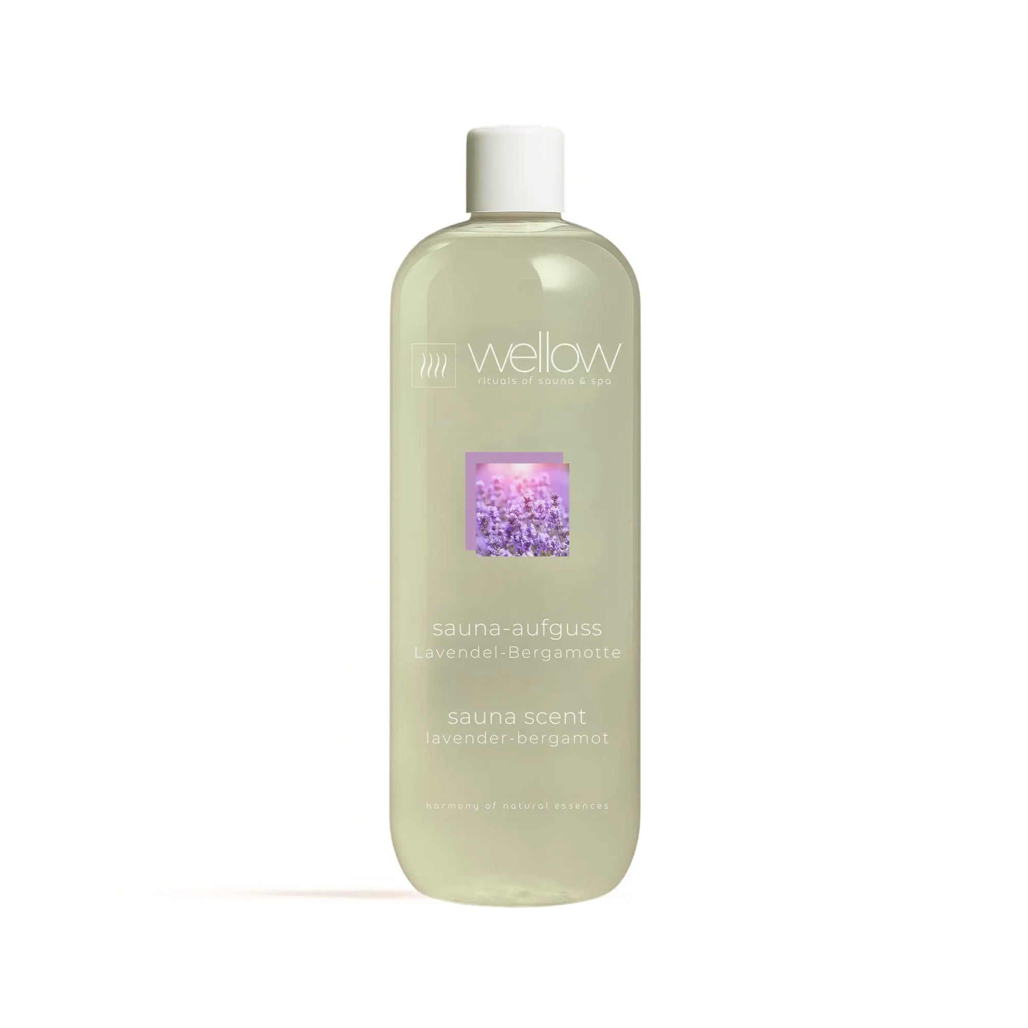 Sauna-Aufguss Lavendel-Bergamotte 1000ml - Wellow Sauna