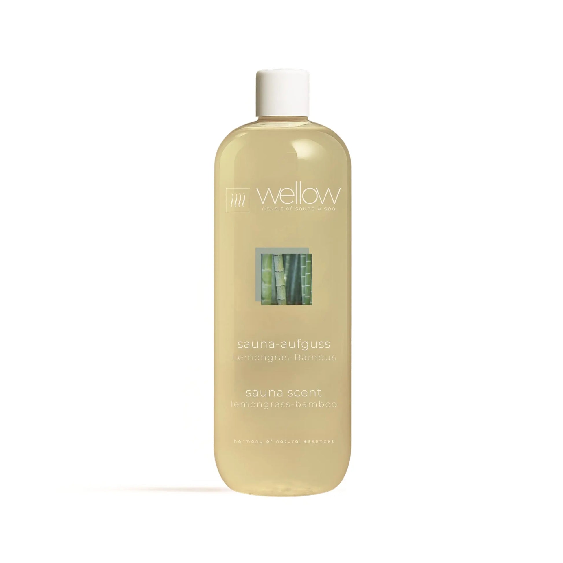 Sauna-Aufguss Lemongras-Bambus 1000ml - Wellow Sauna