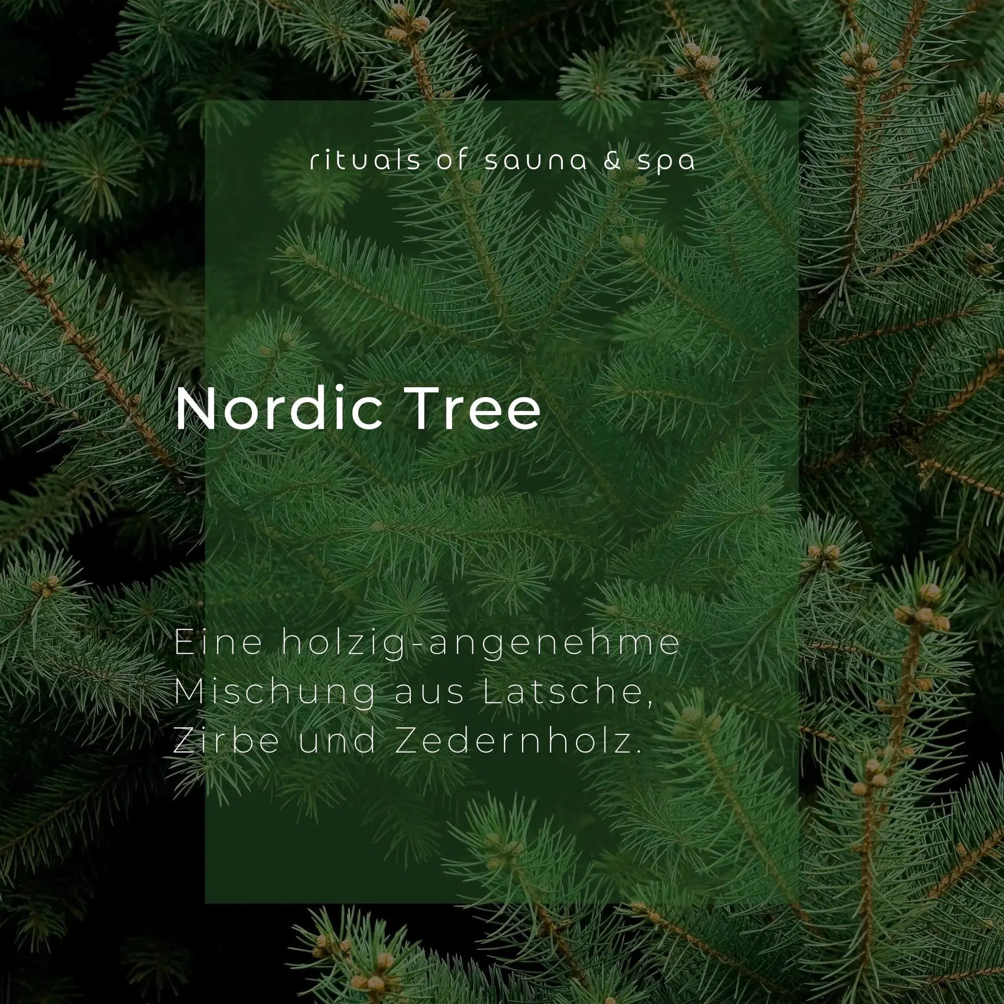 Sauna-Aufguss Latschenkiefer Zirbelkiefer Zedernholz