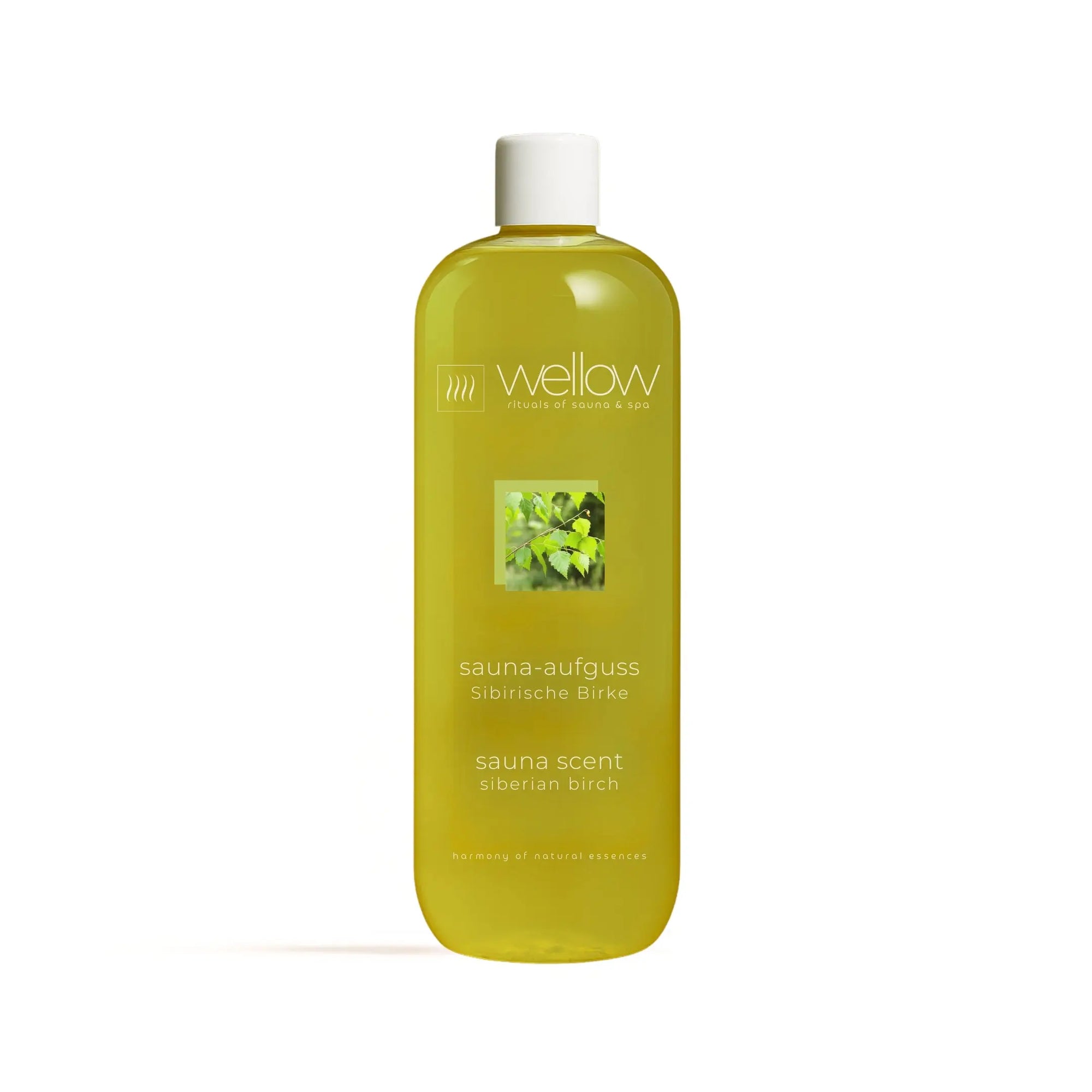 Sauna-Aufguss Sibirische Birke 1000ml - Wellow Sauna