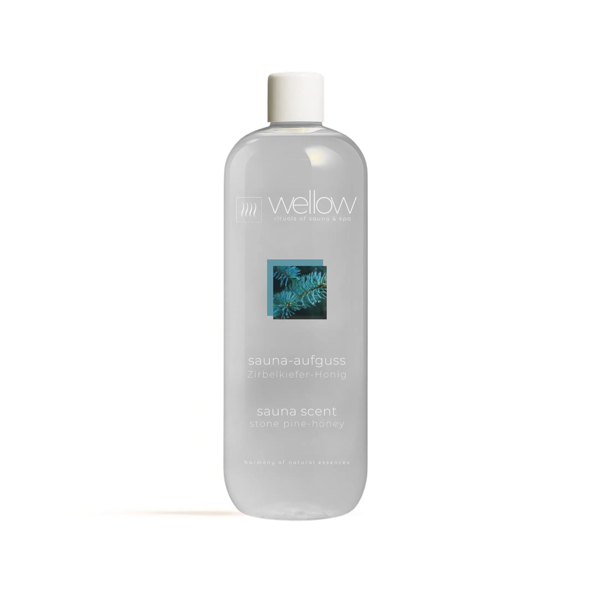 Sauna-Aufguss Zirbelkiefer-Honig 1000ml - Wellow Sauna