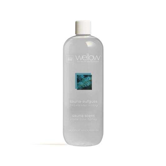 Sauna-Aufguss Zirbelkiefer-Honig 1000ml - Wellow Sauna