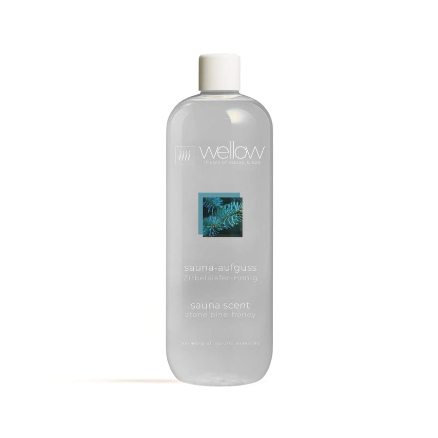 Sauna-Aufguss Zirbelkiefer-Honig 1000ml - Wellow Sauna