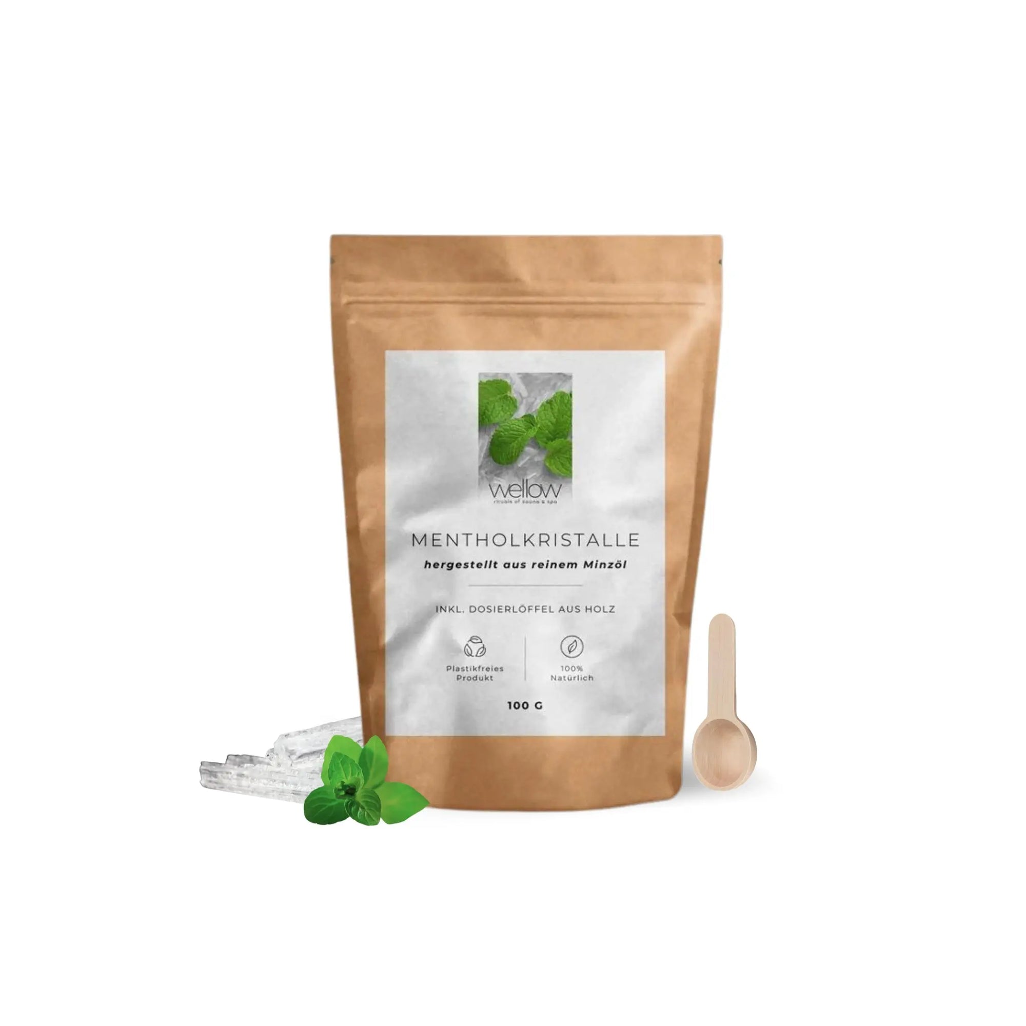 Sauna Mentholkristalle 100g - Wellow Sauna
