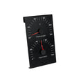 Sauna-Thermo-Hygrometer aus schwarzem Aluminium - Wellow Sauna