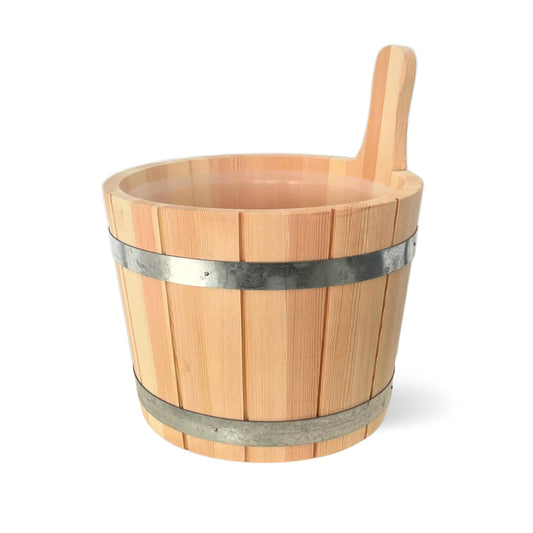 Saunaeimer/Saunakübel aus Nadelholz - Wellow Sauna