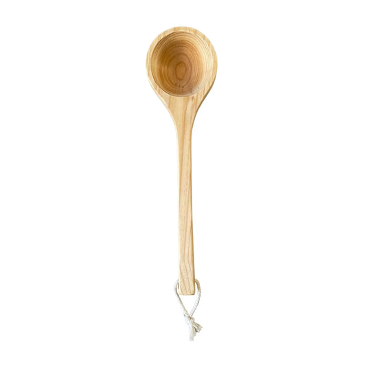 Saunakelle Aufgusskelle Kiefernholz 40cm - Wellow Sauna