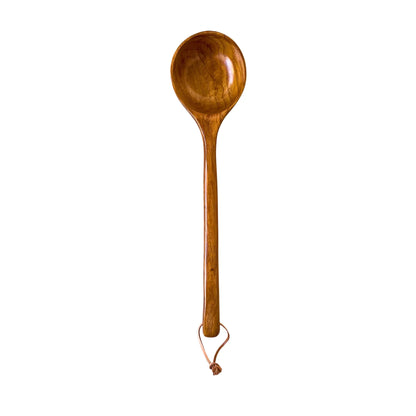 Saunakelle Aufgusskelle dunkles Komu-Holz 36cm - Wellow Sauna