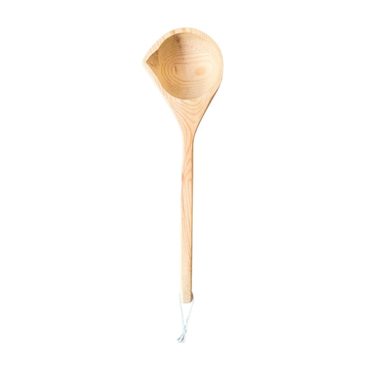Saunakelle Aufgusskelle mit Ausgießer 40cm - Wellow Sauna