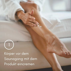 Saunapflegecreme Aprikosenpeeling - 150ml - Wellow Sauna