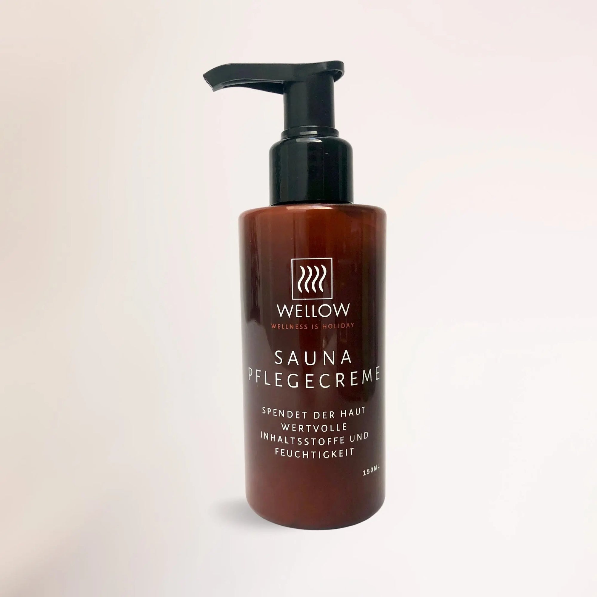 Saunapflegecreme Mandelmilch - 150ml - Wellow Sauna