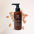 Set Saunapflegecreme Mandelmilch + Aprikosenpeeling - Wellow Sauna