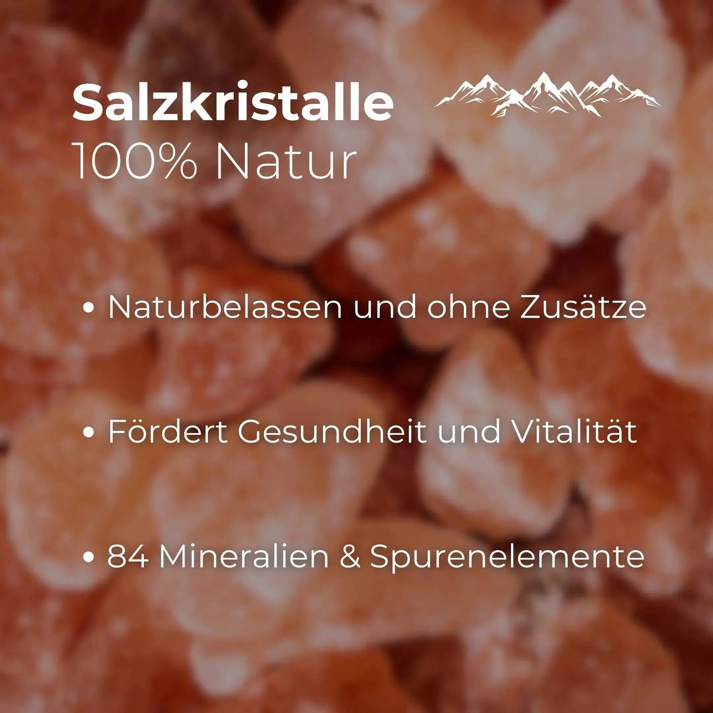 Himalaya-Salzkristalle Brocken 2-5cm - 1 kg - Wellow Sauna