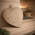 Wedelblatt aus Palmblättern - Wellow Sauna